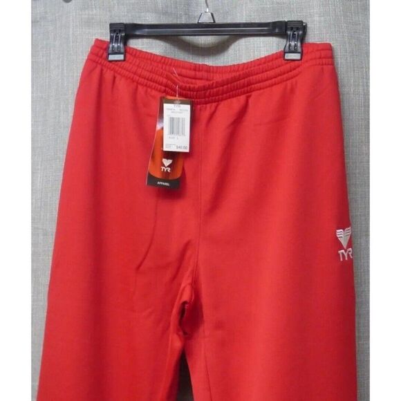 TYR Always in Front Men’s Athletic Pants, Red, Size L - Picture 6 of 7